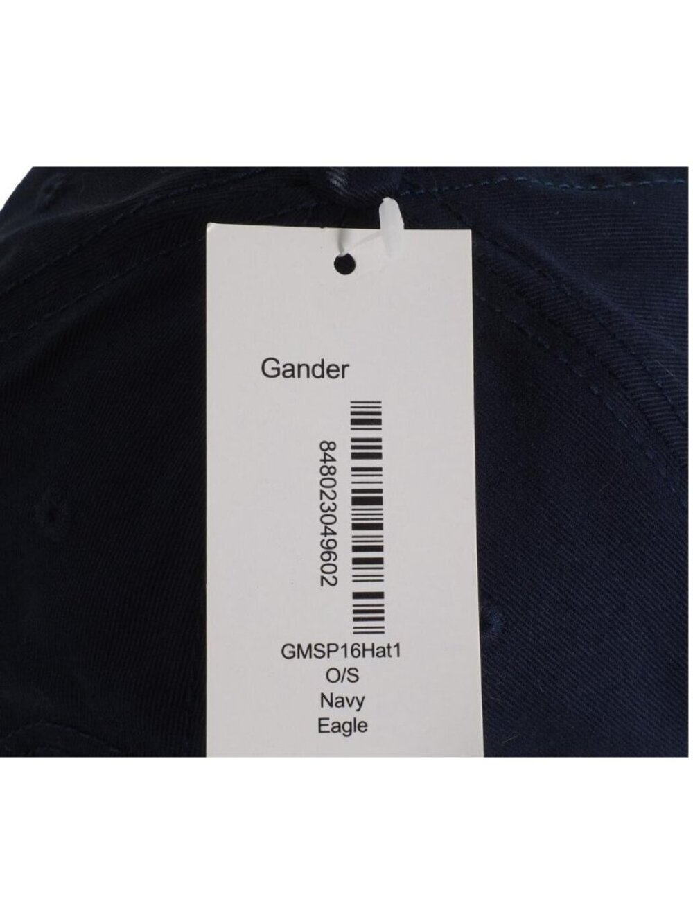 Gander Mtn Navy Eagle Americana Baseball Cap One Size Adjustable - Picture 6 of 8